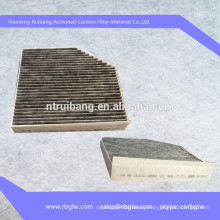 manufacturing OEM activated carbon pleated panel air filter